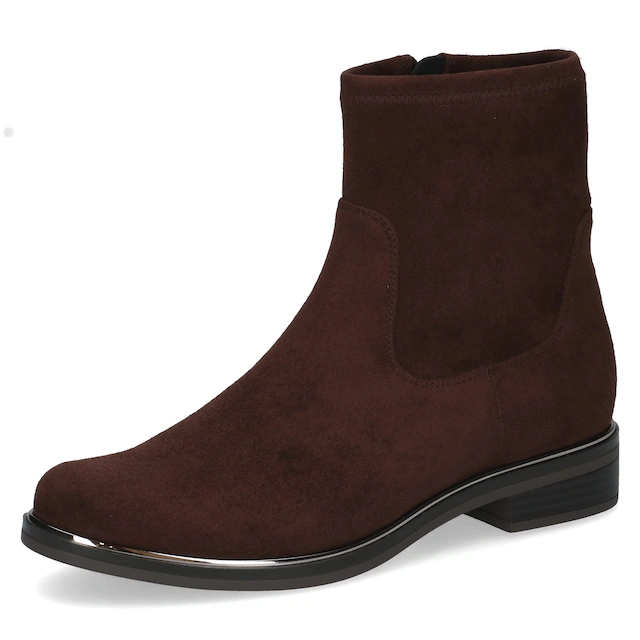 Caprice Stiefelette Blockabsatz, Boots in bequemer Weite