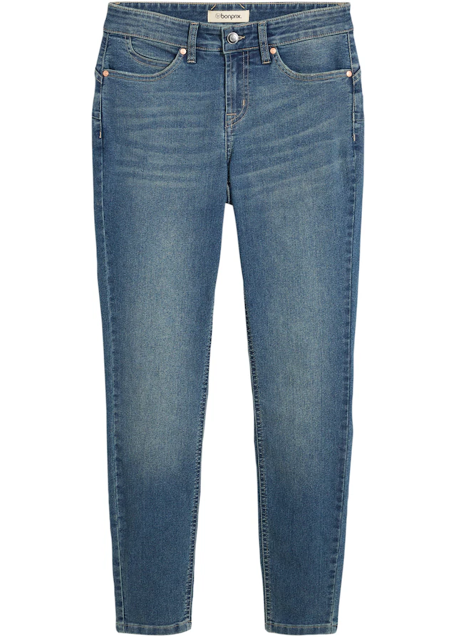 bonprix Skinny-fit-Jeans 1 tlg. mit Stretch-Anteil, bequemer Sitz, hoher Baumwollanteil