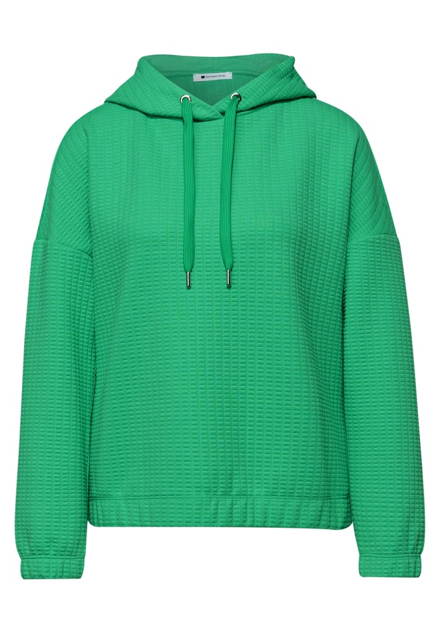STREET ONE Langarmshirt mit Struktur