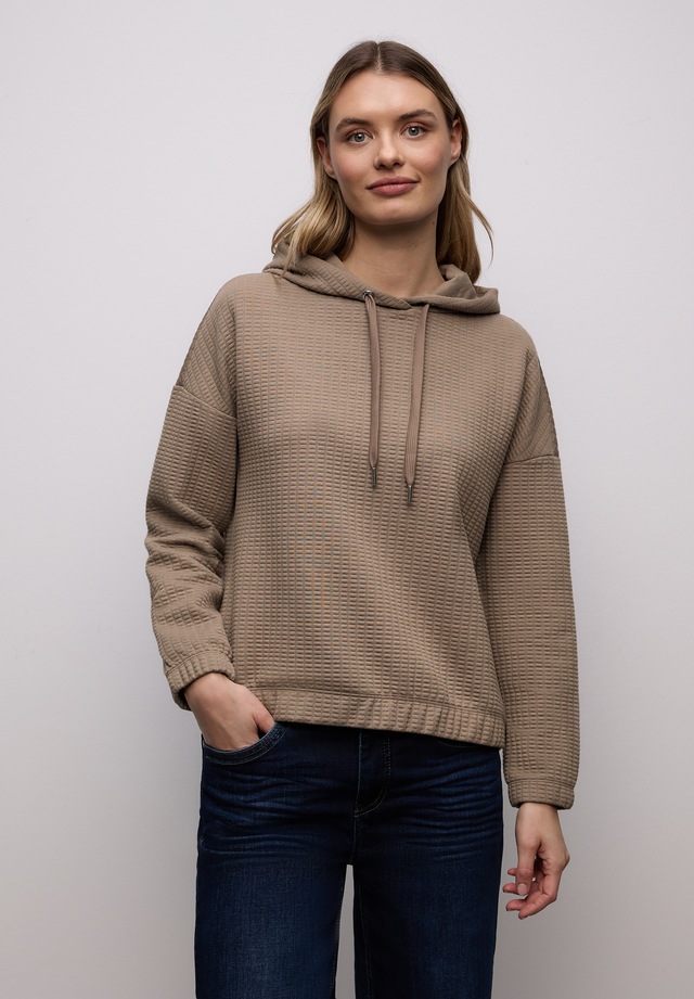 STREET ONE Langarmshirt mit Struktur