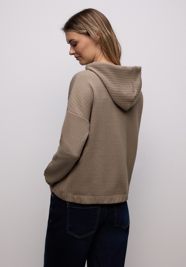 STREET ONE Langarmshirt mit Struktur