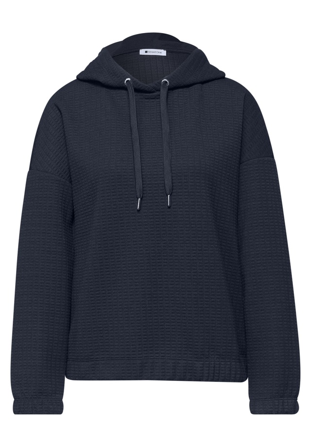 STREET ONE Langarmshirt mit Struktur