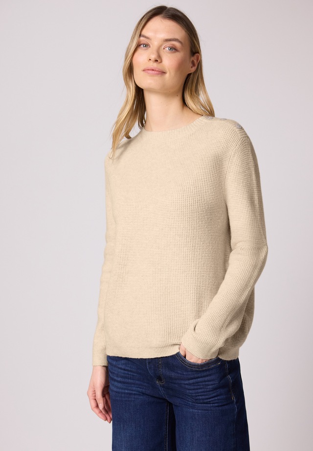 STREET ONE Strickpullover Grobstrick