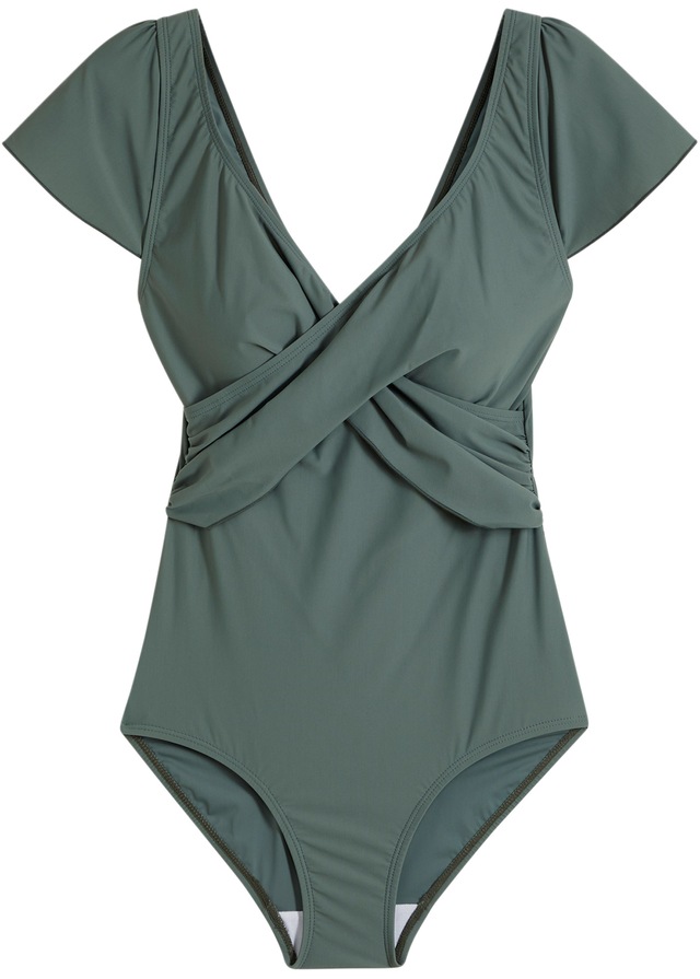 bonprix Badeanzug leichte Formkraft, vielseitig für Sommermode und Schwimmen