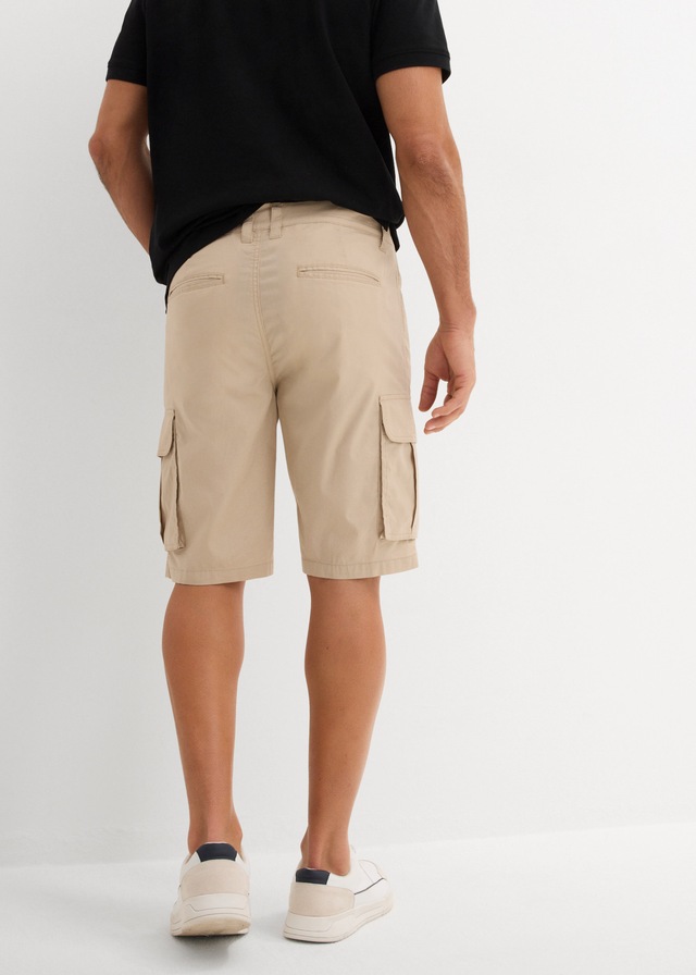 bonprix Cargobermudas leichte Qualität, mit Stretch-Anteil, regular fit