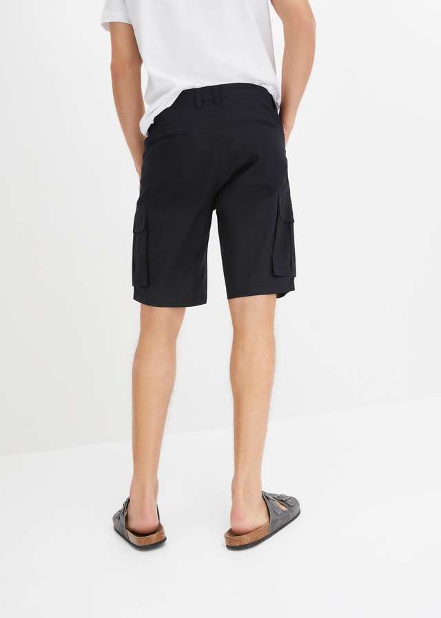 bonprix Cargobermudas leichte Qualität, mit Stretch-Anteil, regular fit