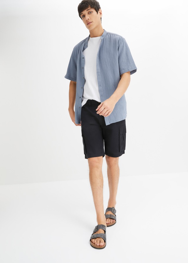 bonprix Cargobermudas leichte Qualität, mit Stretch-Anteil, regular fit