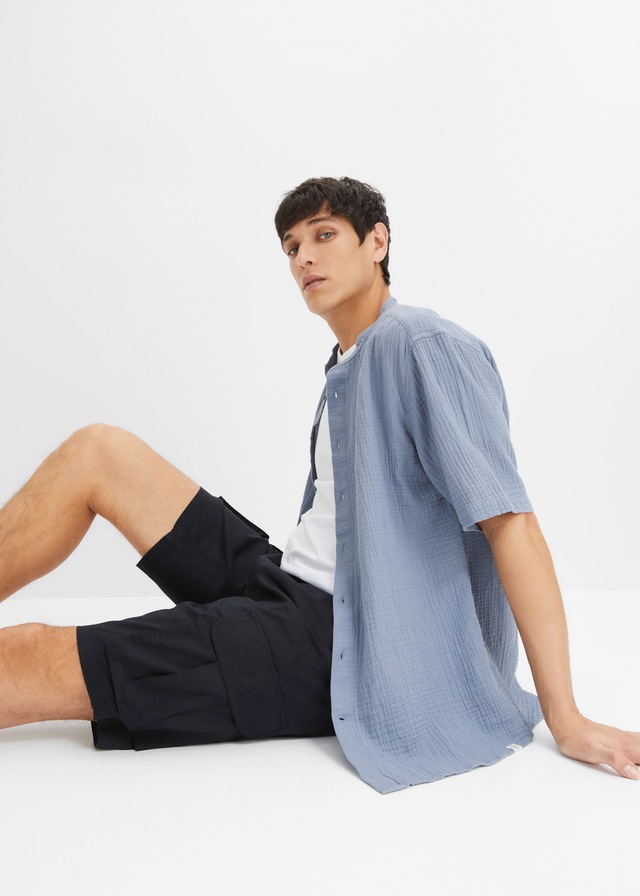 bonprix Cargobermudas leichte Qualität, mit Stretch-Anteil, regular fit