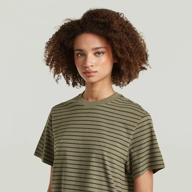 G-STAR T-Shirt »Unit stripe r t wmn« mit Streifen-Dessin, Baumwolle
