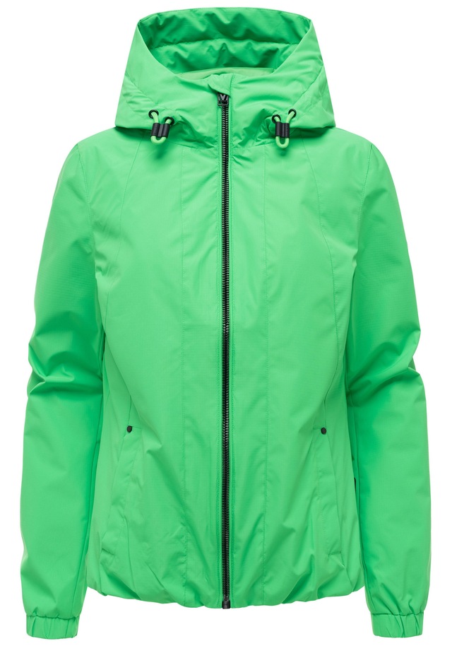 Marikoo Outdoorjacke »Yoshikoo« Sportliche Funktionsjacke mit Kapuze und hochschließendem Kragen