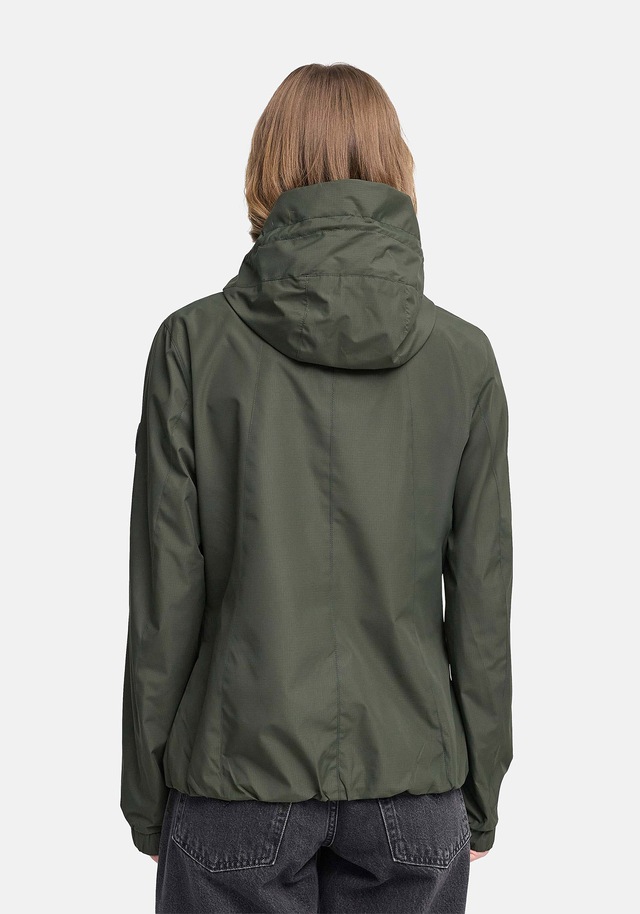 Marikoo Outdoorjacke »Yoshikoo« Sportliche Funktionsjacke mit Kapuze und hochschließendem Kragen