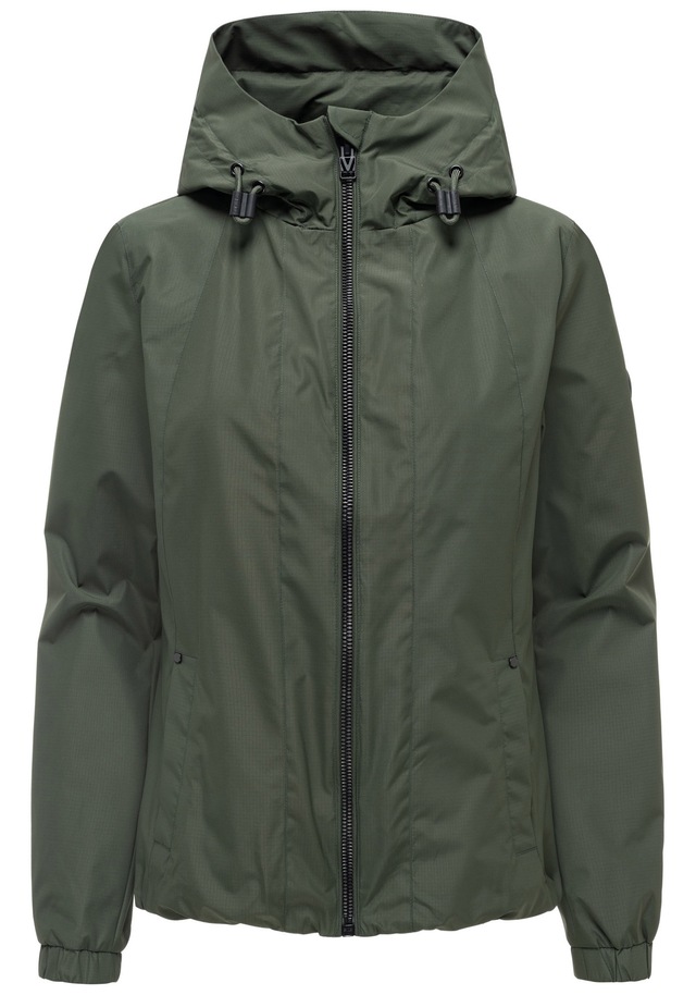 Marikoo Outdoorjacke »Yoshikoo« Sportliche Funktionsjacke mit Kapuze und hochschließendem Kragen