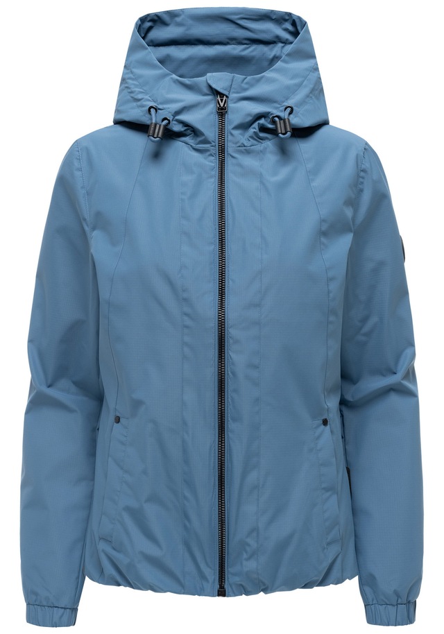 Marikoo Outdoorjacke »Yoshikoo« Sportliche Funktionsjacke mit Kapuze und hochschließendem Kragen