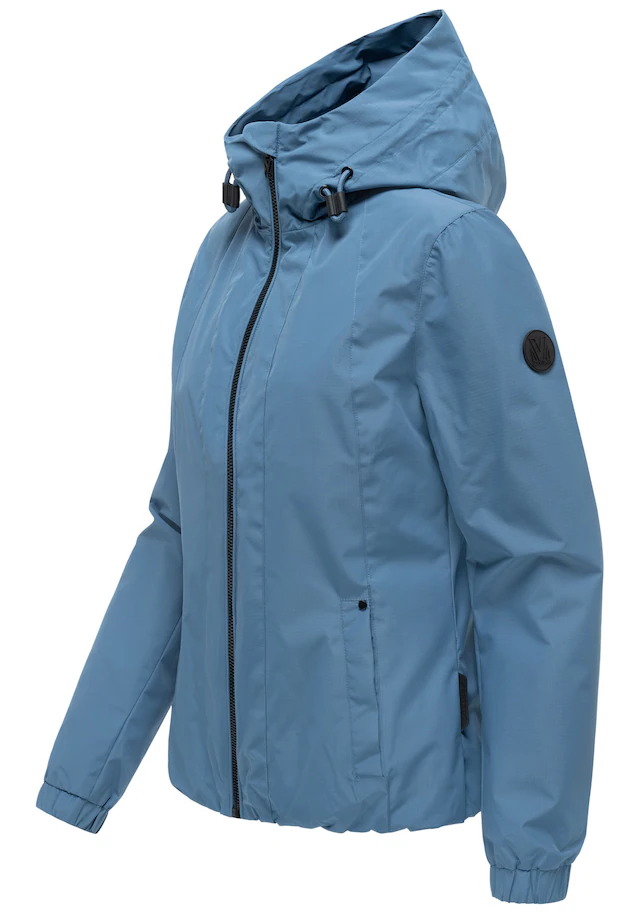Marikoo Outdoorjacke »Yoshikoo« Sportliche Funktionsjacke mit Kapuze und hochschließendem Kragen