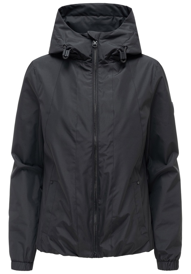 Marikoo Outdoorjacke »Yoshikoo« Sportliche Funktionsjacke mit Kapuze und hochschließendem Kragen