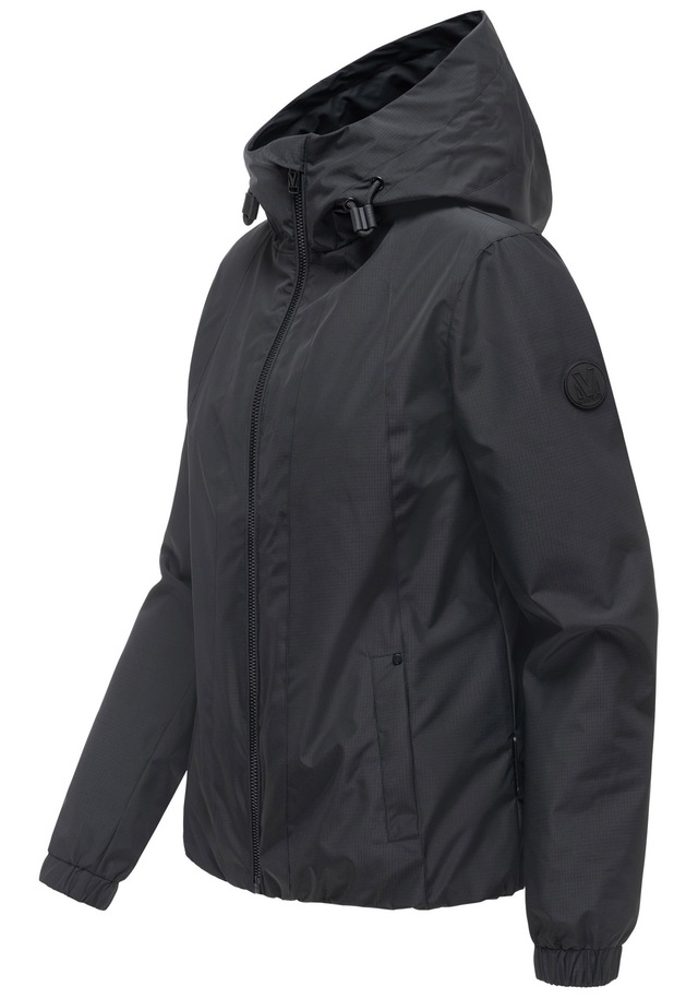 Marikoo Outdoorjacke »Yoshikoo« Sportliche Funktionsjacke mit Kapuze und hochschließendem Kragen