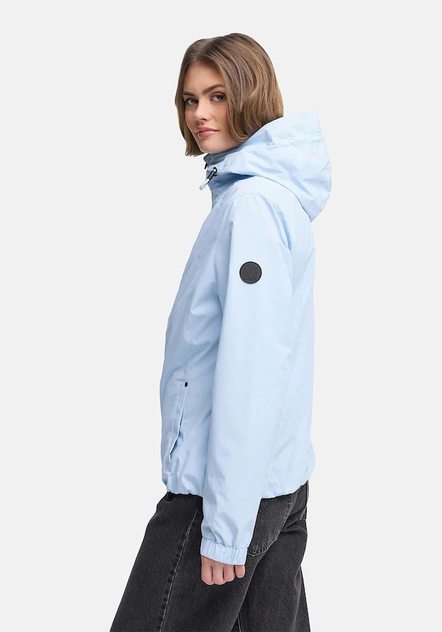 Marikoo Outdoorjacke »Yoshikoo« Sportliche Funktionsjacke mit Kapuze und hochschließendem Kragen
