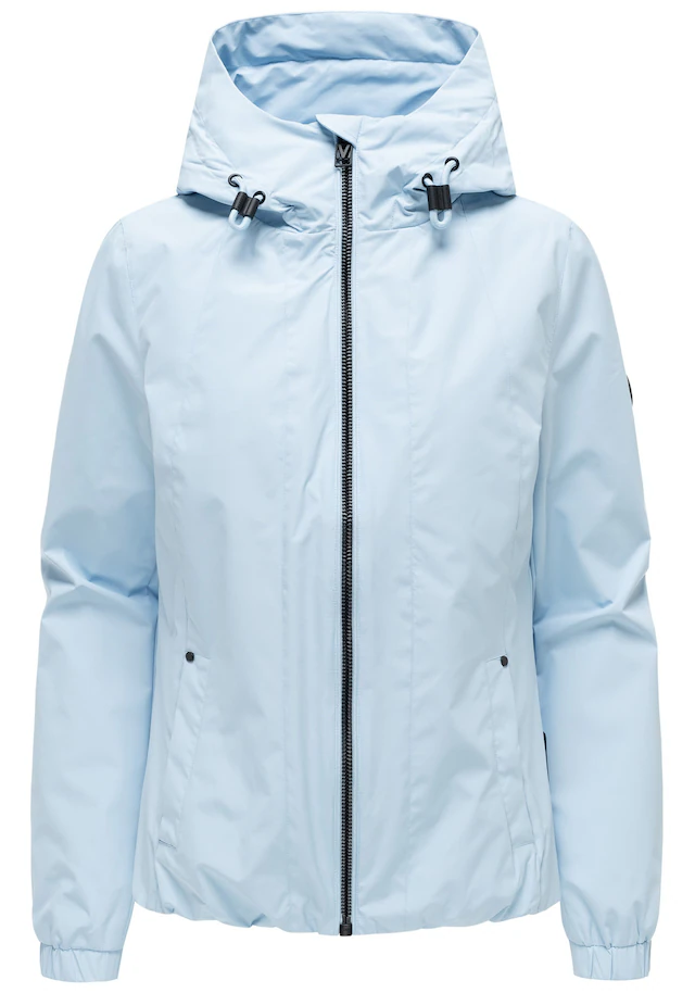 Marikoo Outdoorjacke »Yoshikoo« Sportliche Funktionsjacke mit Kapuze und hochschließendem Kragen