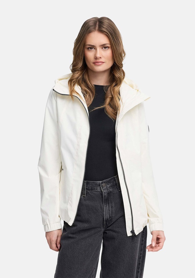 Marikoo Outdoorjacke »Yoshikoo« Sportliche Funktionsjacke mit Kapuze und hochschließendem Kragen