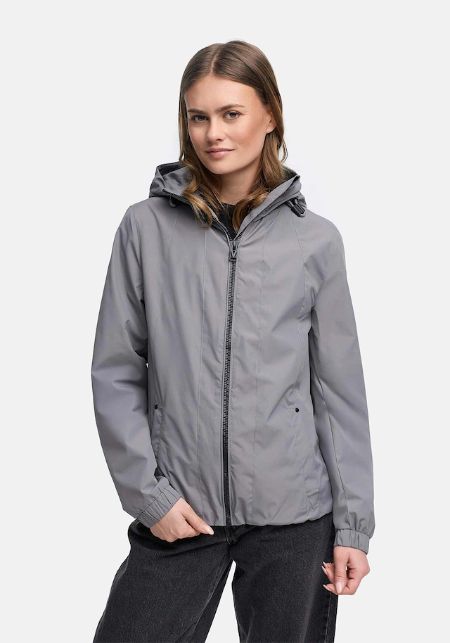 Marikoo Outdoorjacke »Yoshikoo« Sportliche Funktionsjacke mit Kapuze und hochschließendem Kragen