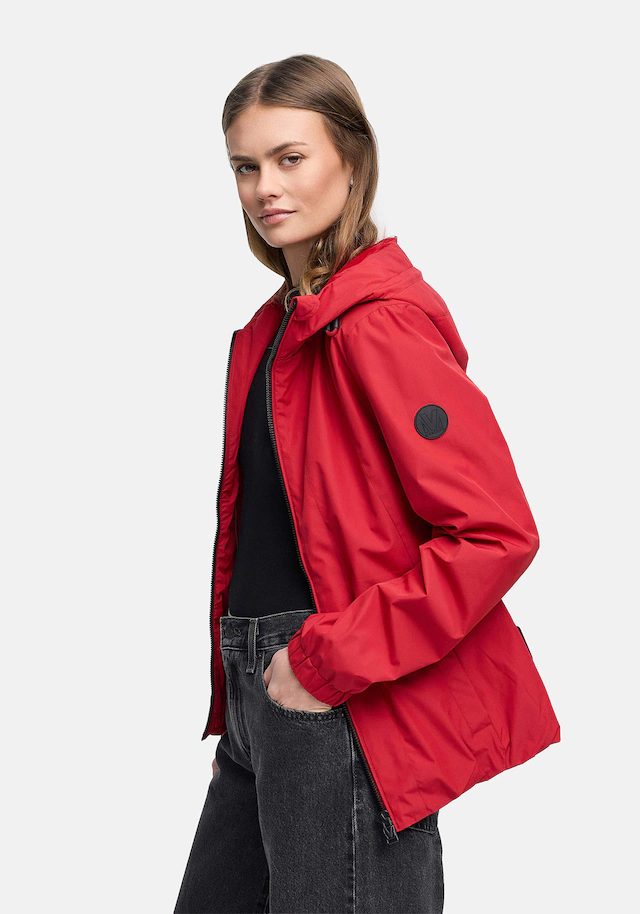 Marikoo Outdoorjacke »Yoshikoo« Sportliche Funktionsjacke mit Kapuze und hochschließendem Kragen