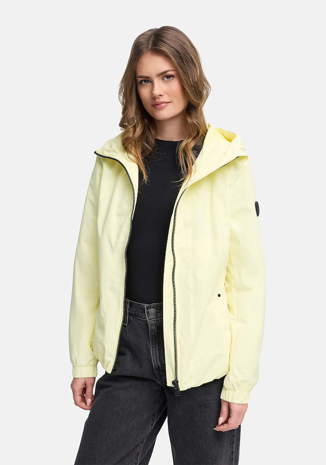 Marikoo Outdoorjacke »Yoshikoo« Sportliche Funktionsjacke mit Kapuze und hochschließendem Kragen