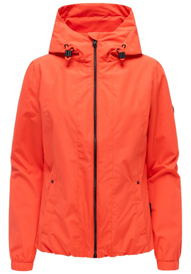 Marikoo Outdoorjacke »Yoshikoo« Sportliche Funktionsjacke mit Kapuze und hochschließendem Kragen