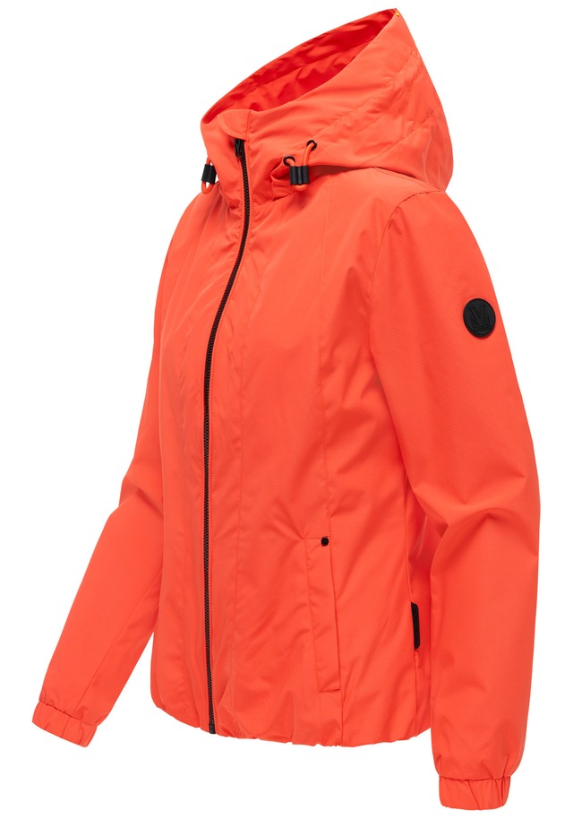 Marikoo Outdoorjacke »Yoshikoo« Sportliche Funktionsjacke mit Kapuze und hochschließendem Kragen