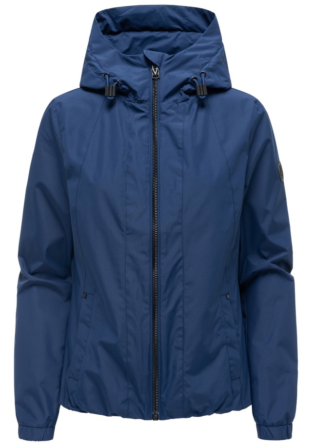 Marikoo Outdoorjacke »Yoshikoo« Sportliche Funktionsjacke mit Kapuze und hochschließendem Kragen