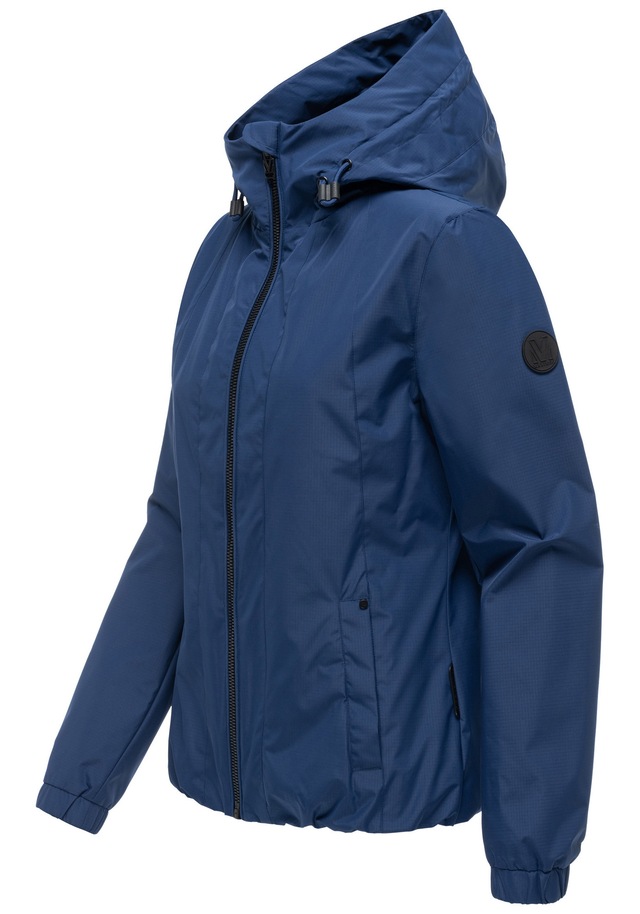 Marikoo Outdoorjacke »Yoshikoo« Sportliche Funktionsjacke mit Kapuze und hochschließendem Kragen