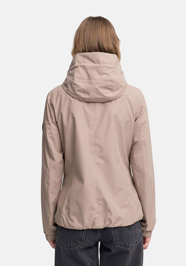 Marikoo Outdoorjacke »Yoshikoo« Sportliche Funktionsjacke mit Kapuze und hochschließendem Kragen