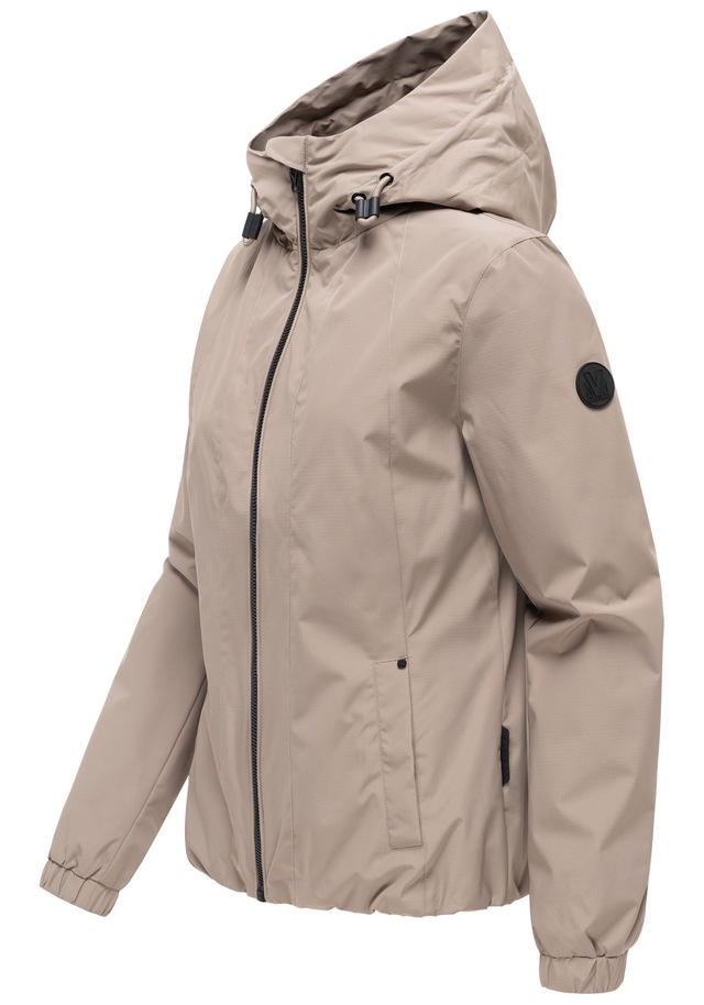 Marikoo Outdoorjacke »Yoshikoo« Sportliche Funktionsjacke mit Kapuze und hochschließendem Kragen