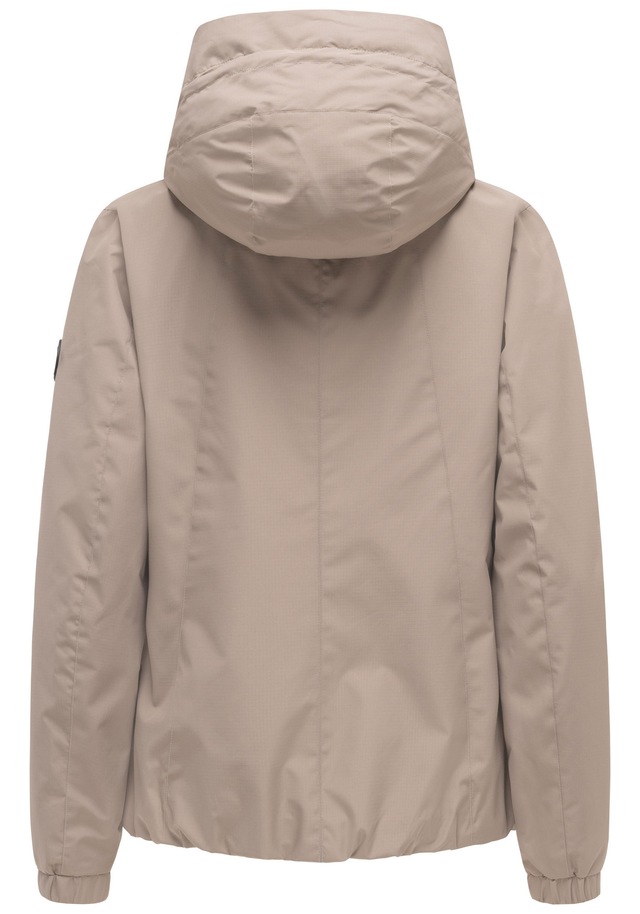 Marikoo Outdoorjacke »Yoshikoo« Sportliche Funktionsjacke mit Kapuze und hochschließendem Kragen