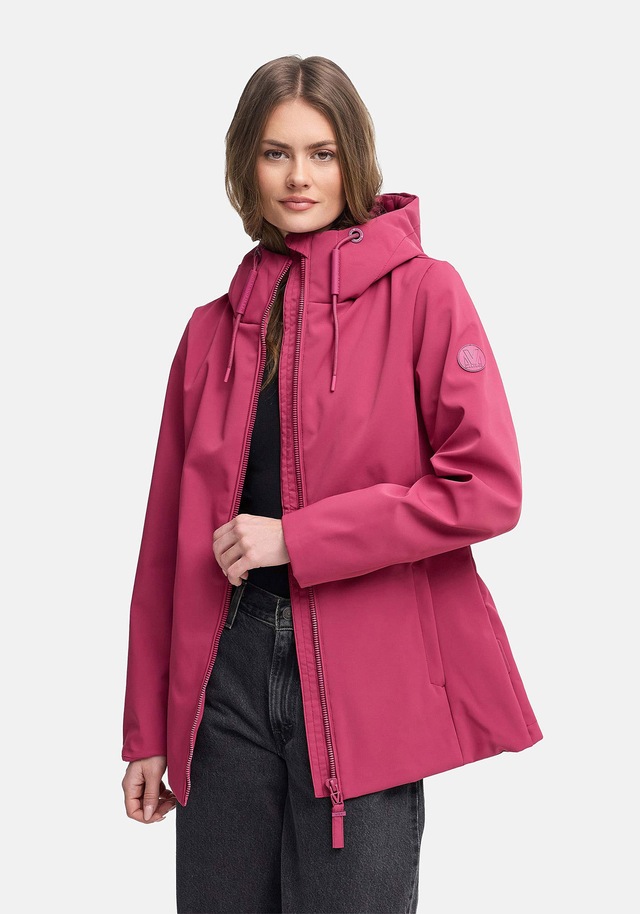 Marikoo Outdoorjacke »Minaa« Sportliche Outdoorjacke mit Kapuze und hochschließenden Kragen