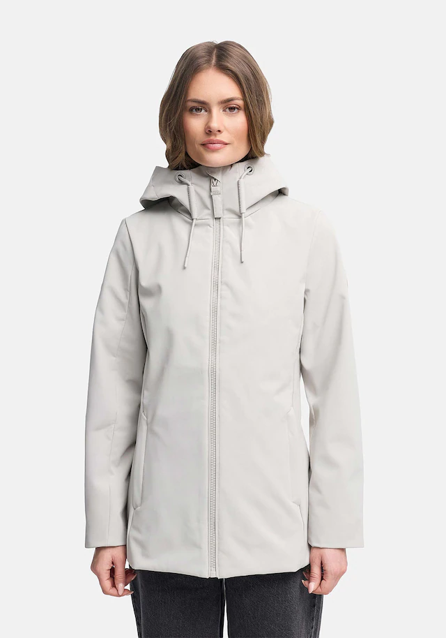 Marikoo Outdoorjacke »Minaa« Sportliche Outdoorjacke mit Kapuze und hochschließenden Kragen