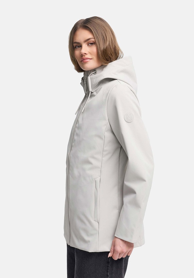 Marikoo Outdoorjacke »Minaa« Sportliche Outdoorjacke mit Kapuze und hochschließenden Kragen