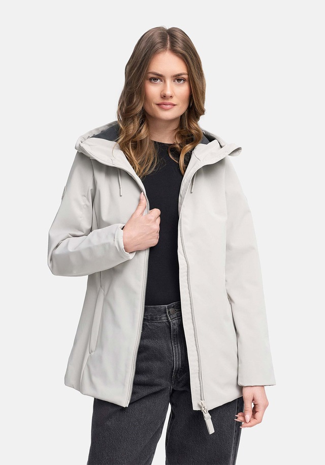 Marikoo Outdoorjacke »Minaa« Sportliche Outdoorjacke mit Kapuze und hochschließenden Kragen