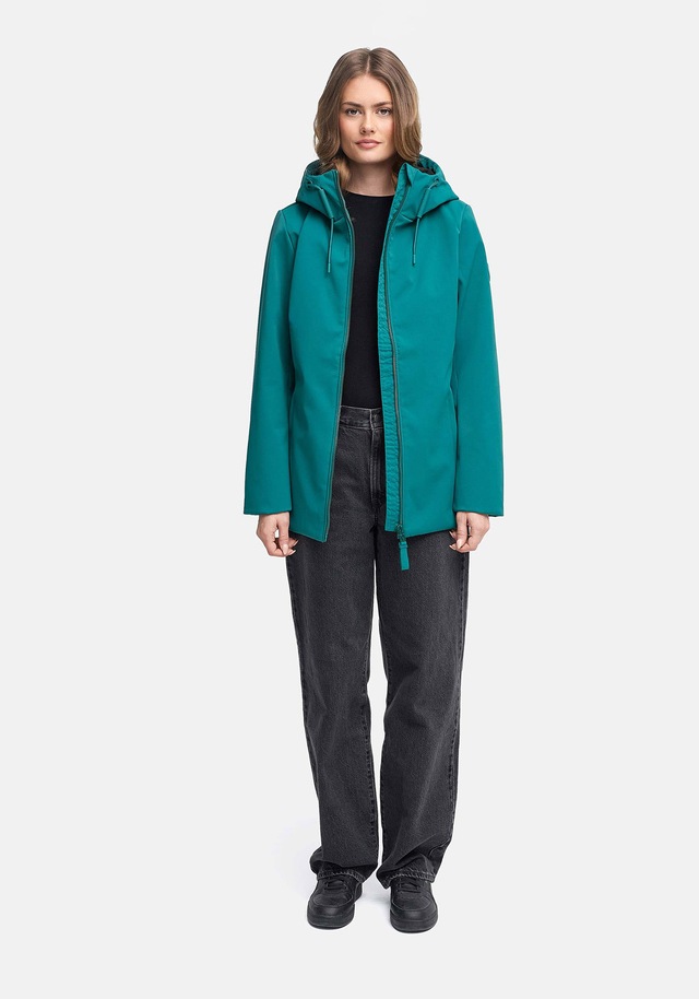 Marikoo Outdoorjacke »Minaa« Sportliche Outdoorjacke mit Kapuze und hochschließenden Kragen