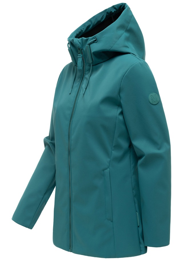 Marikoo Outdoorjacke »Minaa« Sportliche Outdoorjacke mit Kapuze und hochschließenden Kragen
