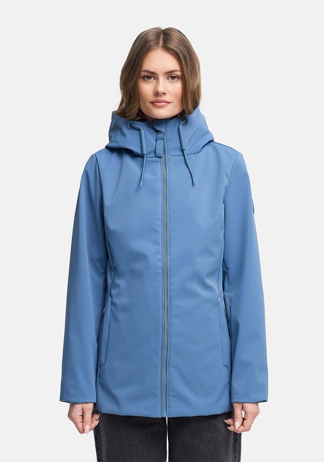 Marikoo Outdoorjacke »Minaa« Sportliche Outdoorjacke mit Kapuze und hochschließenden Kragen