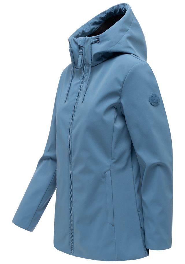 Marikoo Outdoorjacke »Minaa« Sportliche Outdoorjacke mit Kapuze und hochschließenden Kragen