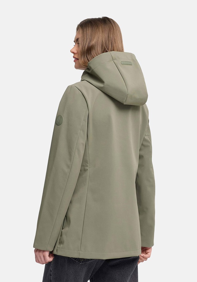 Marikoo Outdoorjacke »Minaa« Sportliche Outdoorjacke mit Kapuze und hochschließenden Kragen