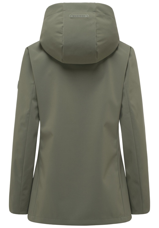 Marikoo Outdoorjacke »Minaa« Sportliche Outdoorjacke mit Kapuze und hochschließenden Kragen