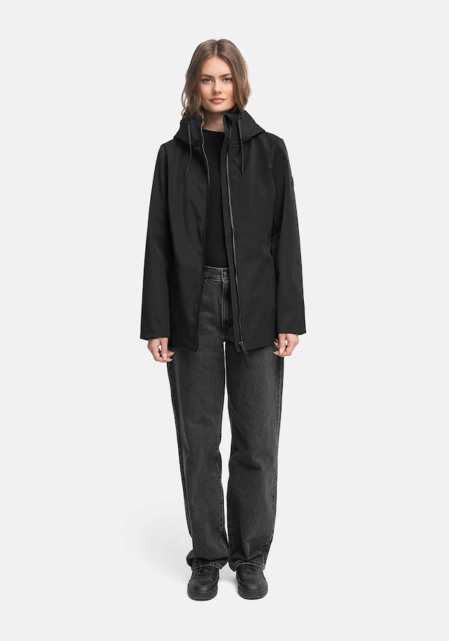 Marikoo Outdoorjacke »Minaa« Sportliche Outdoorjacke mit Kapuze und hochschließenden Kragen