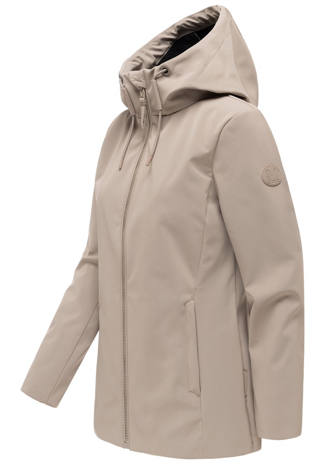 Marikoo Outdoorjacke »Minaa« Sportliche Outdoorjacke mit Kapuze und hochschließenden Kragen