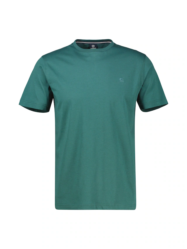 LERROS Rundhalsshirt »Rundhals T-Shirt aus Baumwolle« 100% Baumwolle, einfarbig, angenehmer Tragekomfort