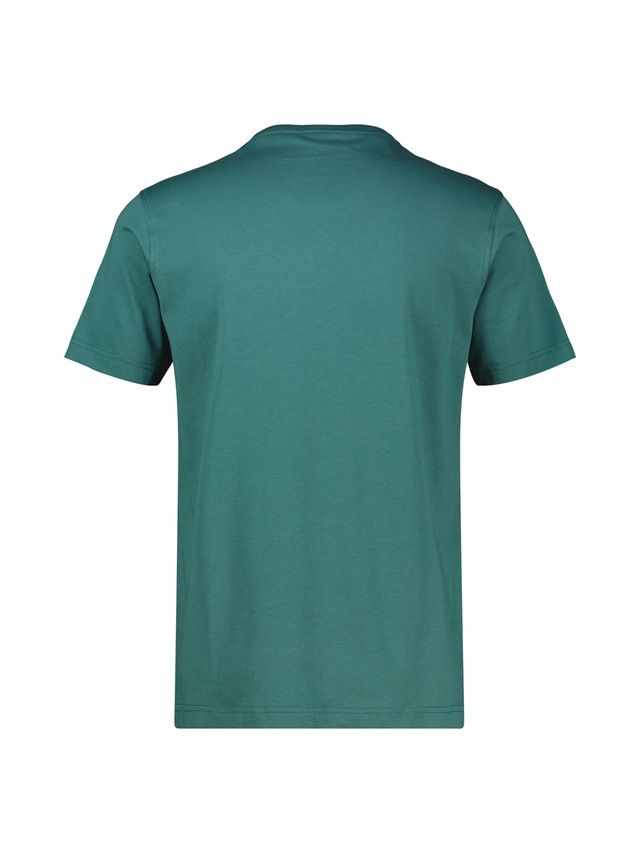 LERROS Rundhalsshirt »Rundhals T-Shirt aus Baumwolle« 100% Baumwolle, einfarbig, angenehmer Tragekomfort
