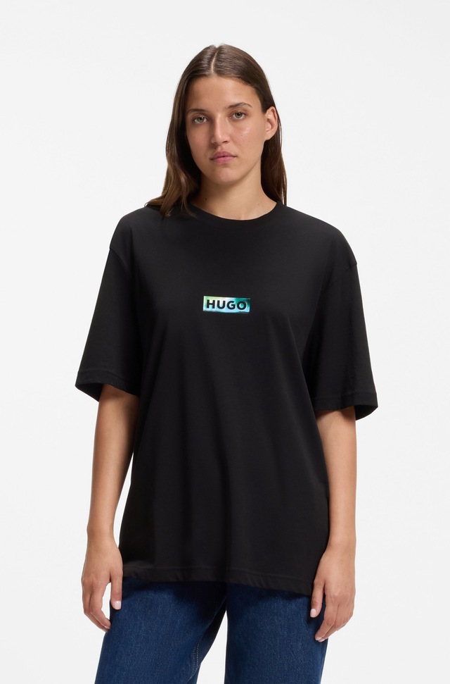 HUGO T-Shirt »Norostee« Unisex, Regular Fit, Grafikdruck