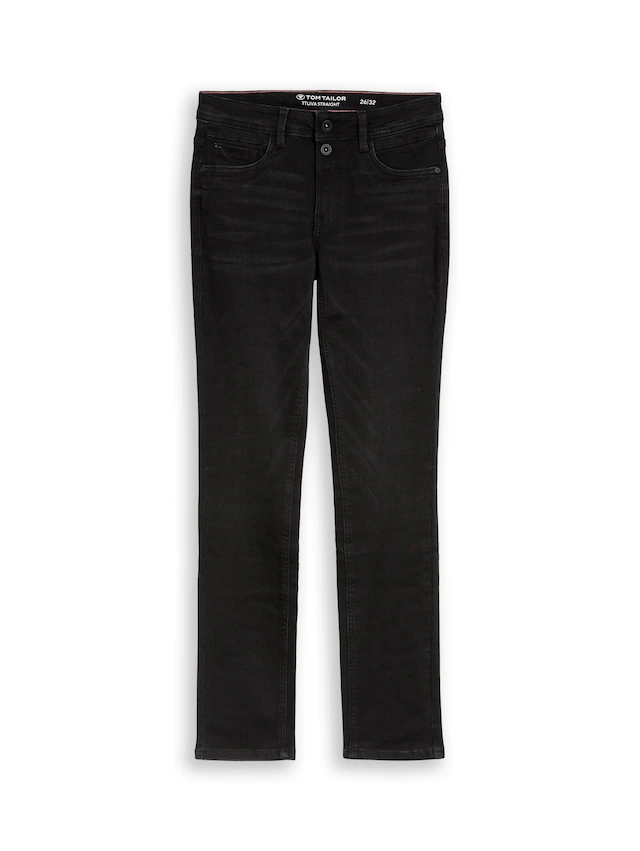 TOM TAILOR Straight-Jeans »LIVA Straight« mit Stretch