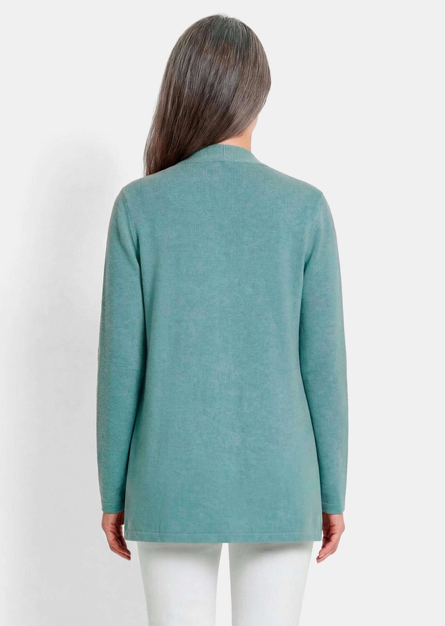 GOLDNER Strickjacke »Kurzgröße Elegante Strickjacke mit Kaschmir« mit Kaschmieranteil